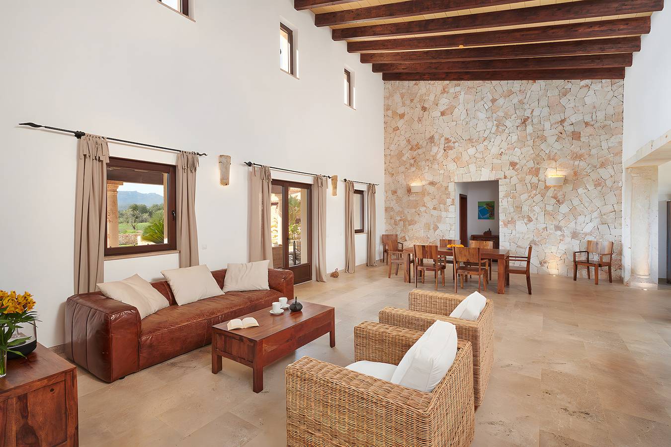 Casa rural 'Sant Salvador' con vistas a la montaña, Wi-Fi y aire acondicionado in Manacor, Mallorca Este