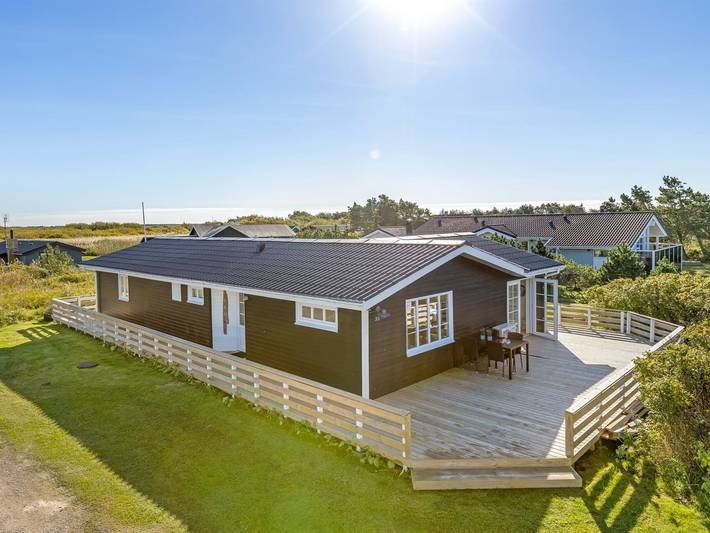 Ferienhaus für 8 Personen, mit Sauna in Lakolk