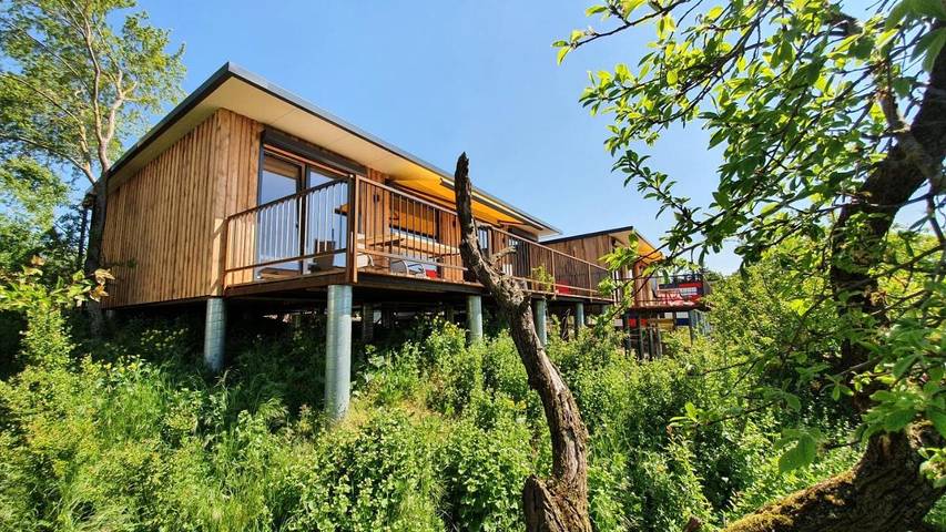 Ferienhaus für 6 Personen, mit Garten und Ausblick