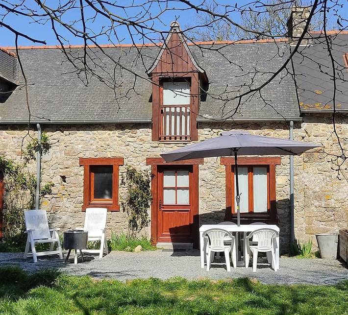 Gîte pour 4 personnes, avec terrasse et jardin, animaux acceptés - 1
