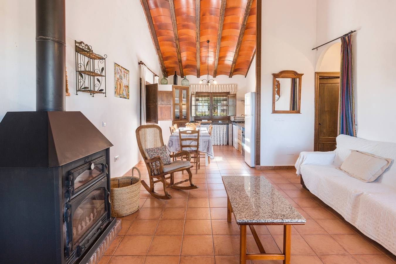 Country House 'La Tinaja' with Mountain View, Wi-Fi and Air Conditioning in Fuente Alamo de Murcia, Costa Cálida