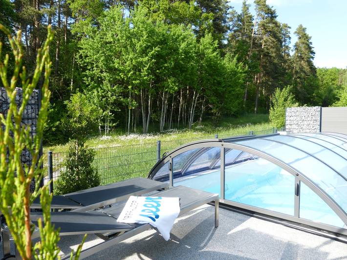 Ganze Wohnung, Ferienwohnung Seenlandwinkel - Ferienwohnung mit Wellness und Dachterrasse in Wackersdorf, Ostbayern
