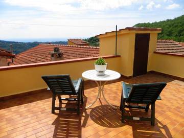 Gîte pour 3 personnes, avec jardin et vue, animaux acceptés dans Pantasina