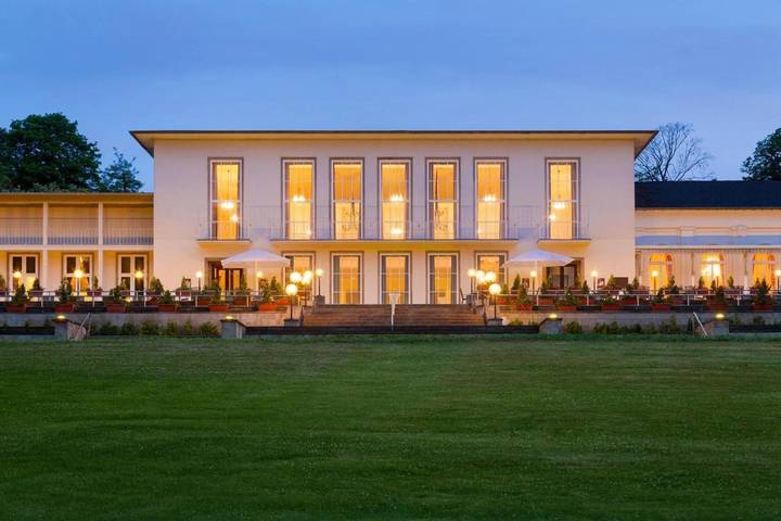 Hôtel pour 2 personnes, avec jardin ainsi que piscine et vue, animaux acceptés à Bad Nauheim - 4