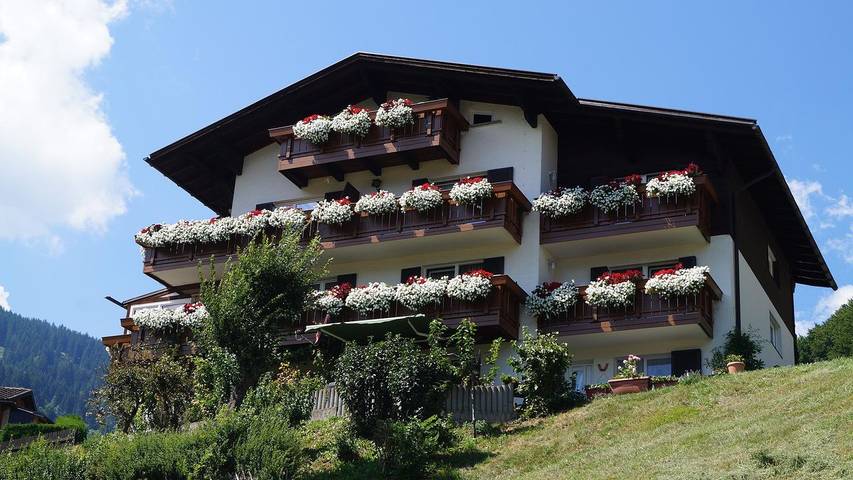 Ferienwohnung für 4 Personen, mit Balkon