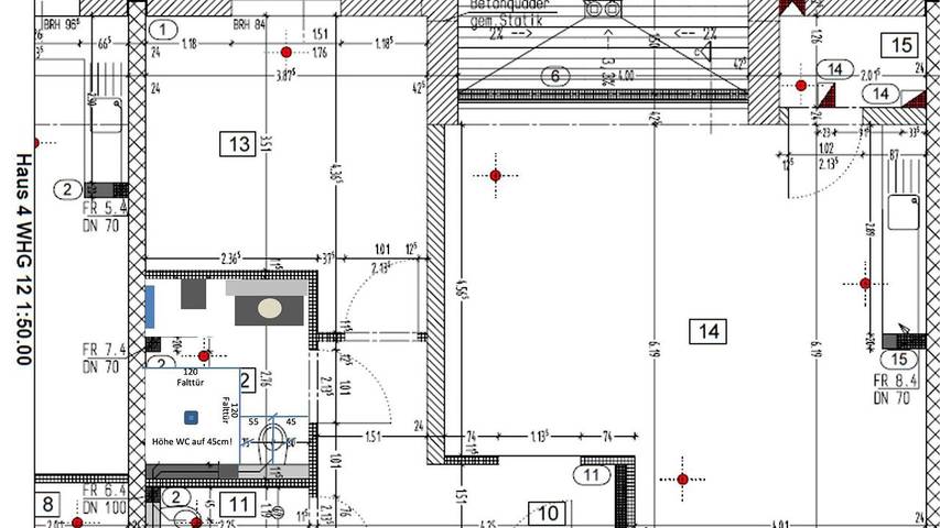 Ferienwohnung für 2 Personen, mit Balkon in Schweigen-Rechtenbach - 2