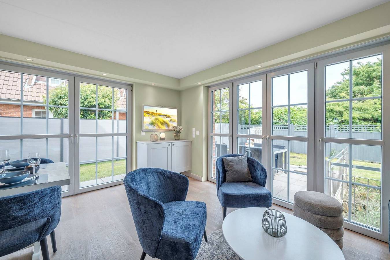 Haus Alster in Westerland: Modernes Ferienhaus mit Sauna, Garten und Terrasse in Westerland, Sylt (Gemeinde)