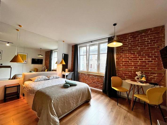 Loft dla 2 osób, z Jacuzzi i Widok w Kraków