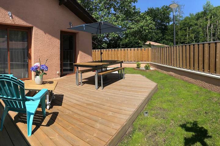 Location de vacances pour 4 personnes, avec Terrasse et Jardin à Saint-Médard-en-Jalles