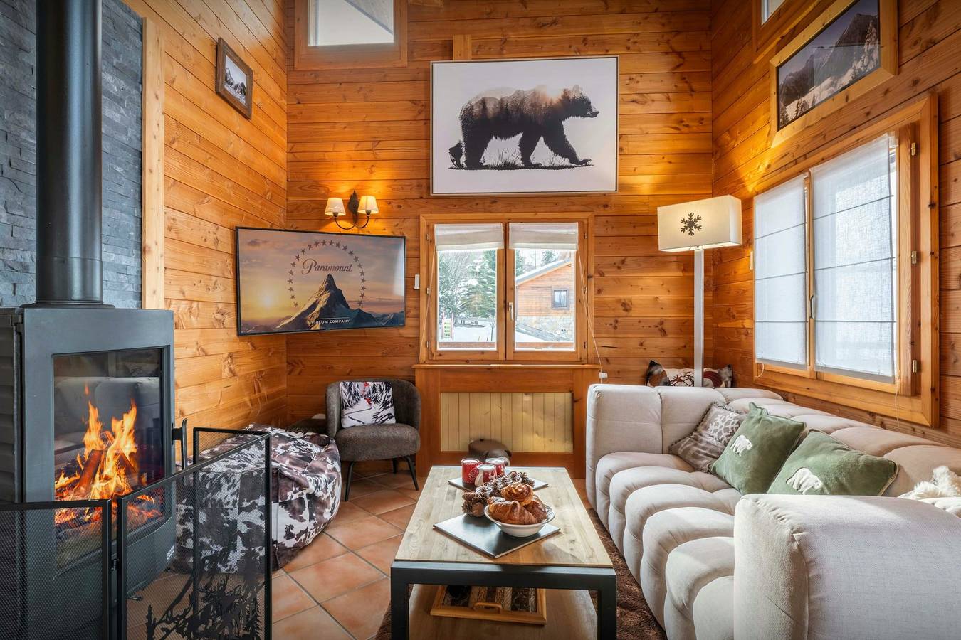 Chalet voor 12 personen met terras in Mont-de-Lans, Les Deux Alpes