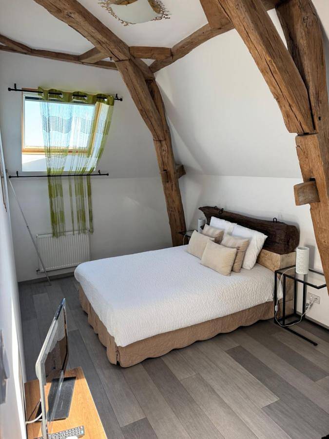 Location de vacances pour 8 personnes, avec jardin ainsi que vue et piscine, animaux acceptés à Corcelles-les-Arts - 3
