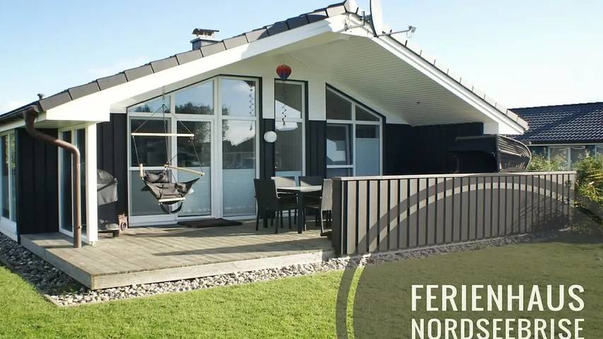 Ferienhaus für 4 Personen, mit Sauna und Terrasse sowie Garten, mit Haustier