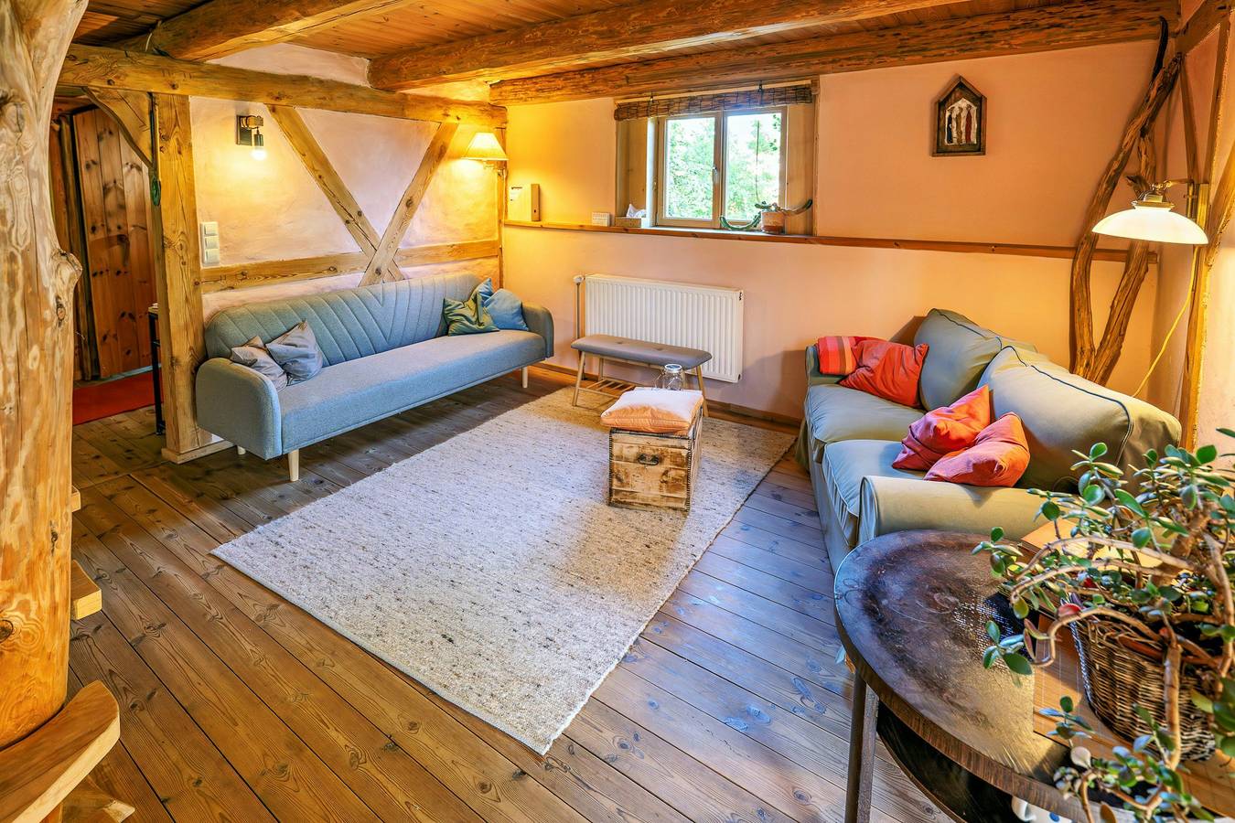 Ganze Wohnung, Ökologisches Bauernhaus mit Garten am Fluss in Zehrental, Altmark