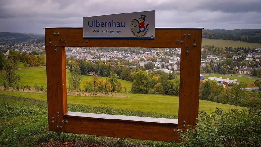 Hütte für 3 Personen, mit Terrasse im Erzgebirge - 4