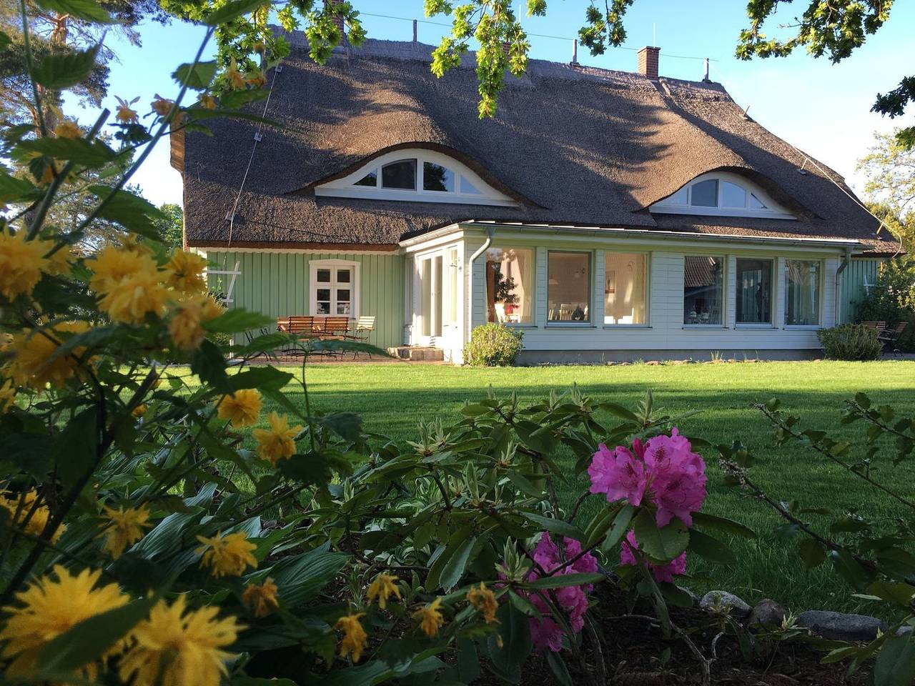 Ganze Wohnung, Exklusive Fewo "Am Trommelplatz - Fewo 4" in einem denkmalgeschützten Ferienhaus in Wieck am Darß, Fischland - Darß - Zingst