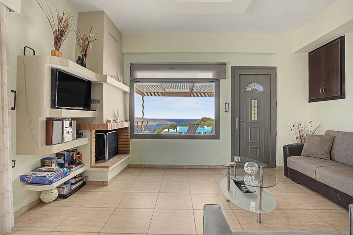 Villa „Kefali“ mit Meerblick, WLAN und Klimaanlage in Lasithi