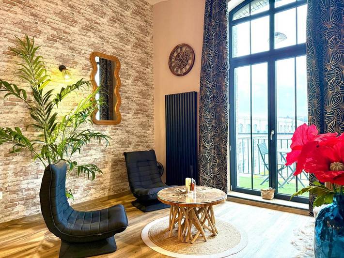 Gîte pour 2 personnes, avec terrasse à Champagne-sur-Seine