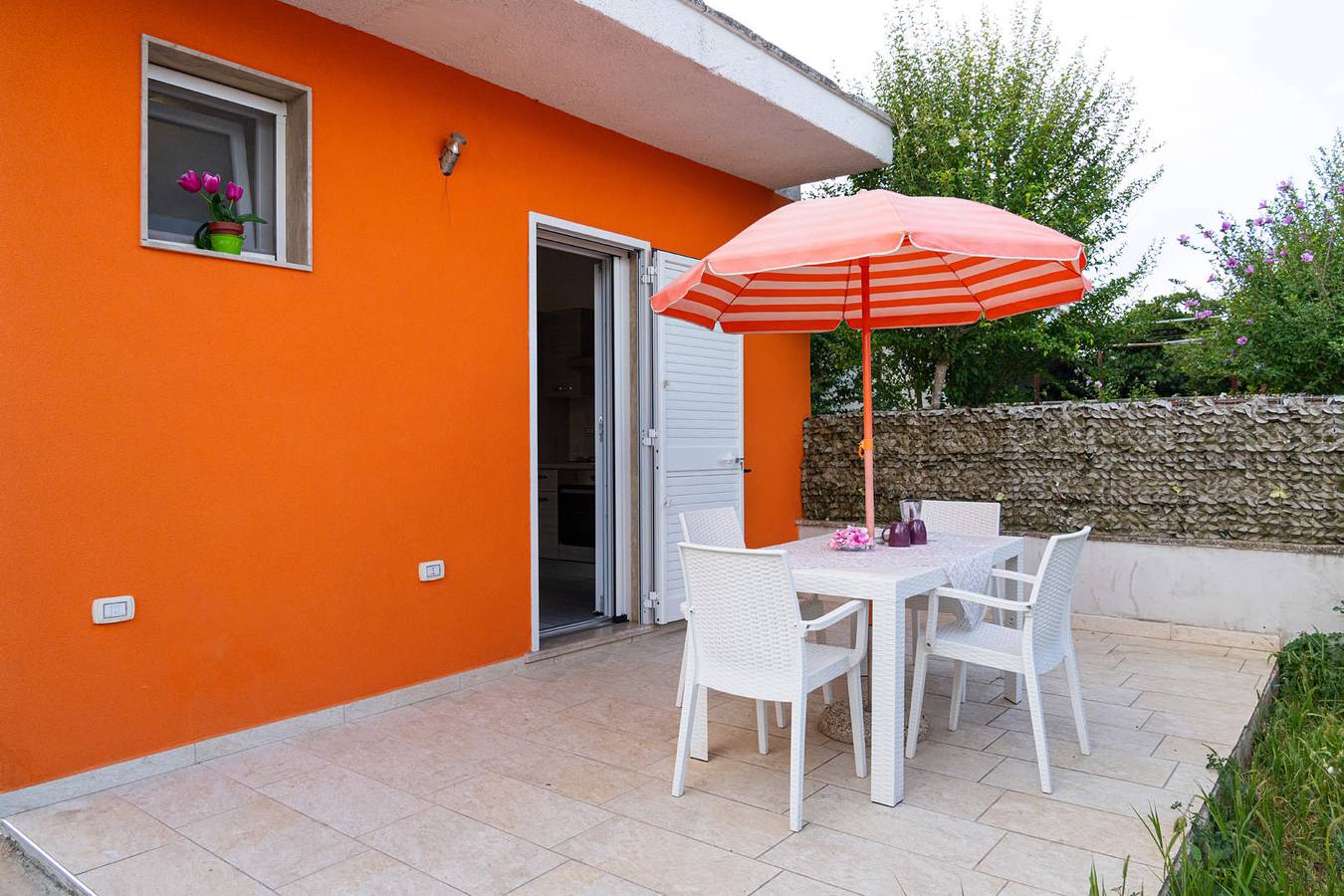 Ganze Wohnung, Ferienwohnung für 4 Personen mit Meerblick in Porto Cesareo, Golf von Tarent