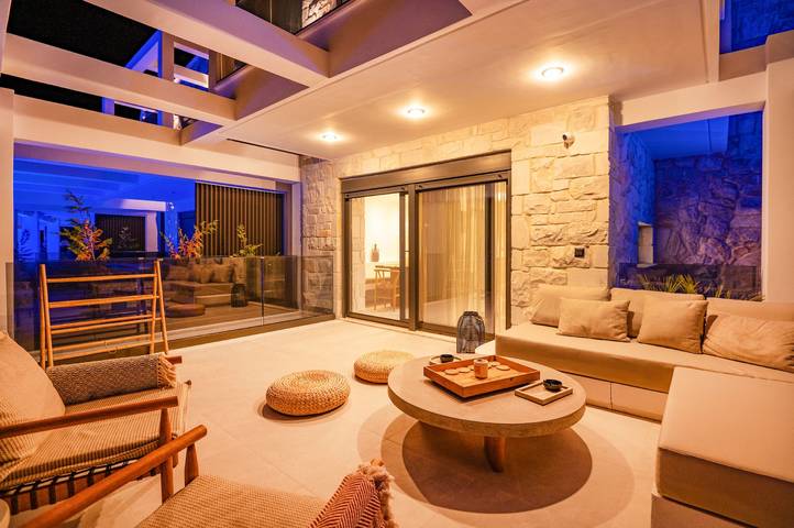 Ferienhaus für 8 Personen, mit Balkon und Terrasse sowie Garten und Ausblick in Chalkidiki - 3