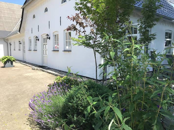 Appartement entier, Appartement 'Hof Maiholm - Sattelkammer' avec terrasse privée, jardin commun et Wi-Fi in Medelby, Grünes Binnenland
