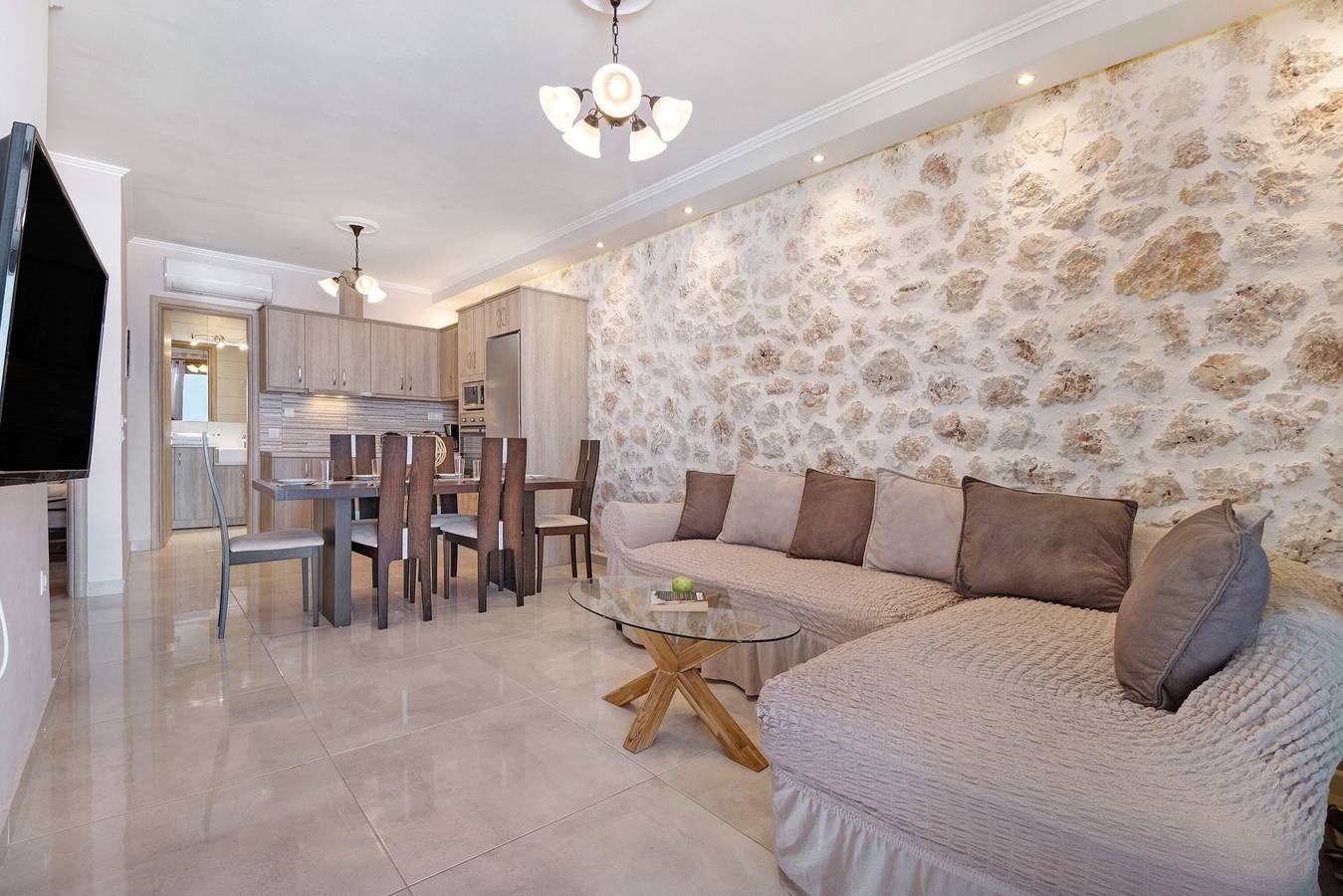Holiday Apartment "Suite Irida" with Sea View, 2 Terraces & Wi-Fi in Greece