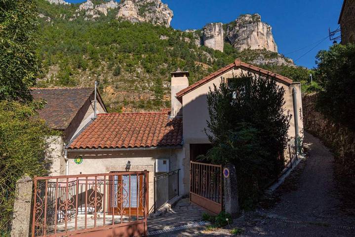 Gîte pour 5 personnes, avec terrasse, animaux acceptés à Veyreau