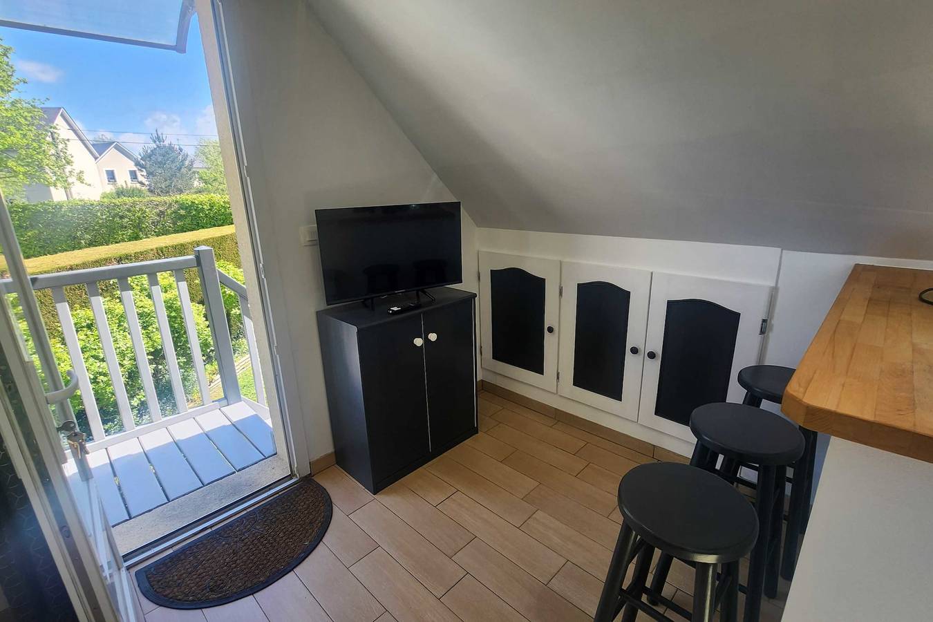 Estudio entero, Studio with garden and terrace, Blonville-sur-Mer in Blonville-sur-Mer, Region de Lisieux