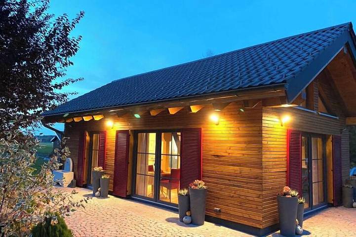 Ferienhaus für 2 Personen, mit Terrasse in Dietmannsried