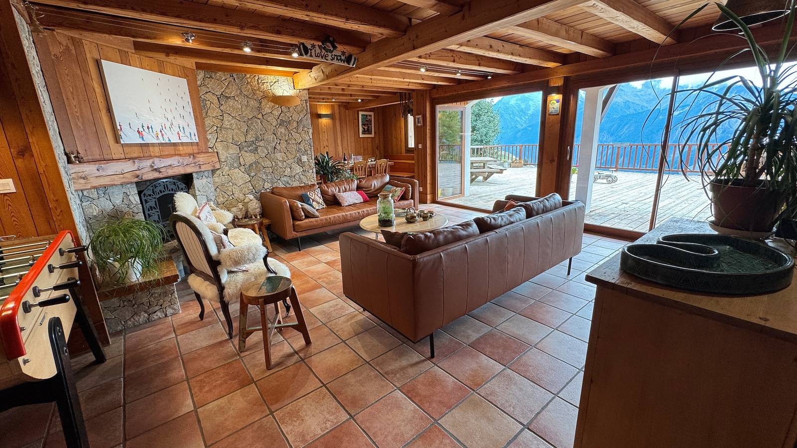Chalet « Le Tanguy » con terraza privada, balcones y Wi-Fi in Villard-Reculas, Parque Nacional de los Ecrins