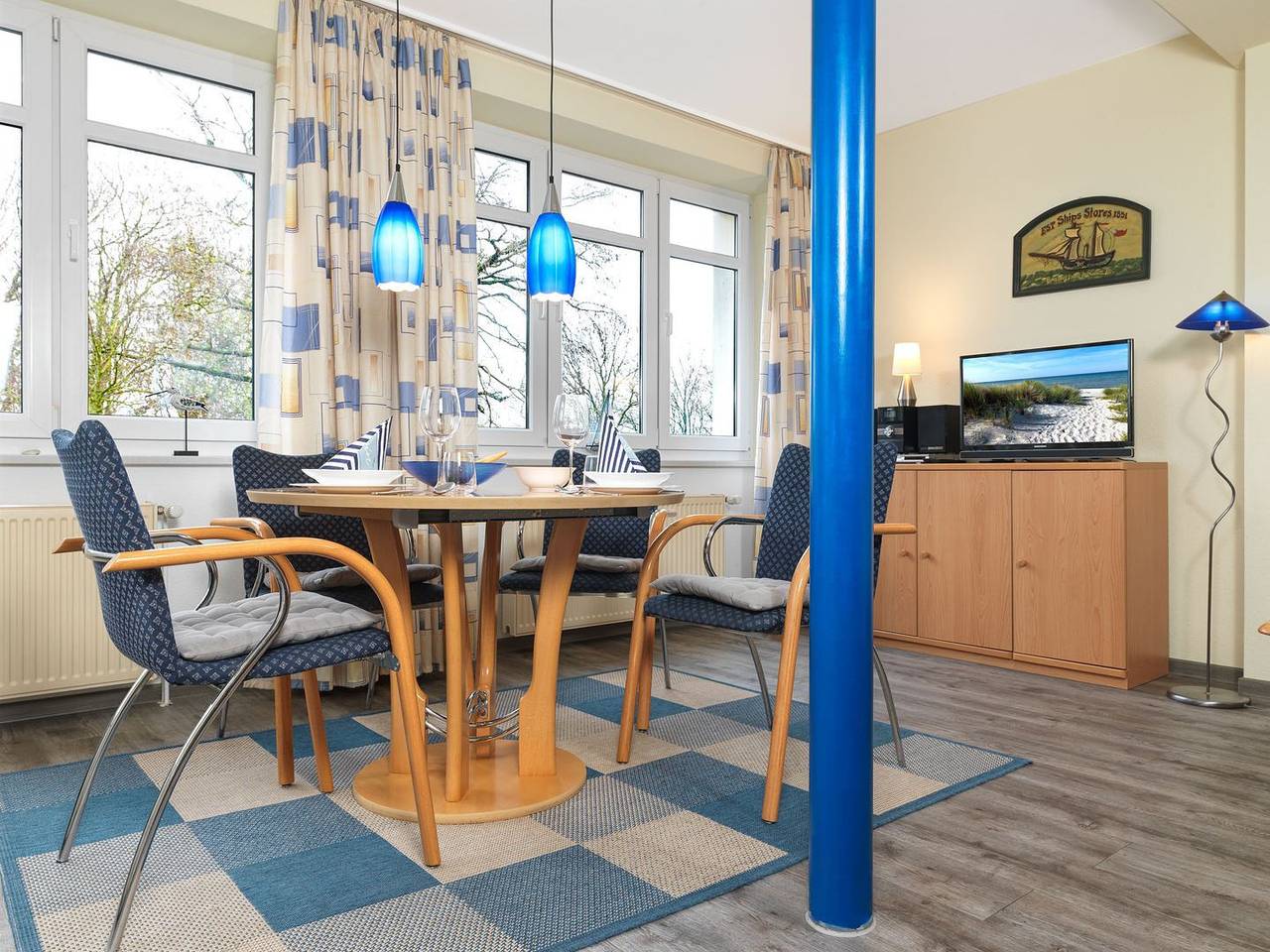 Apartamento entero, Apartment Seeblick 5 - Sea view! Enjoy the view of the Baltic Sea. in Am Schwarzen Busch, North-West Mecklenburg (Wismar region)