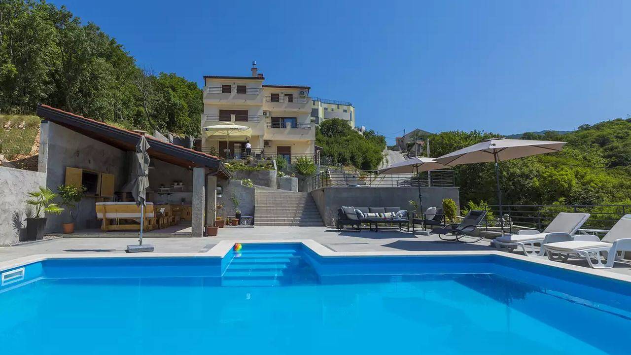 Ganze Ferienwohnung, Ferienwohnung für 4 Personen (100 m²) in Hreljin in Kraljevica, Primorje-Gorski Kotar