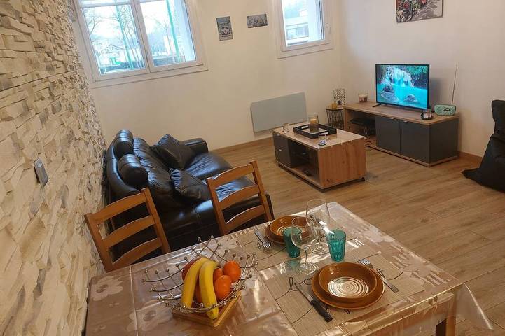 Maison de vacances pour 2 personnes, avec Terrasse et Jardin à Bourbonne-les-Bains