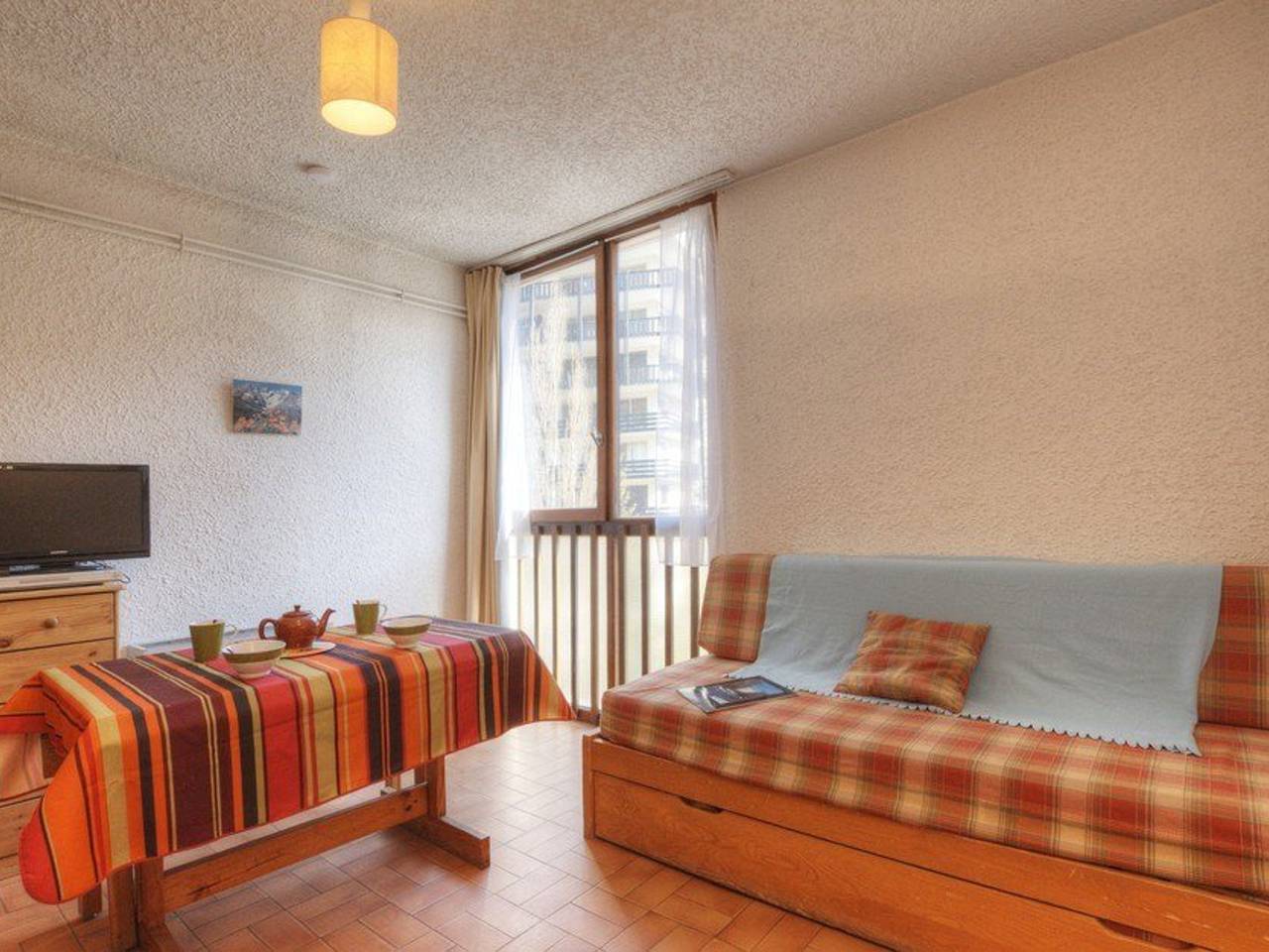 Ganze Wohnung, Gemütliches Studio für 2 Personen mit Parkplatz und Skikeller in Chantemerle, Serre-Chevalier in Saint-Chaffrey, Serre Chevalier