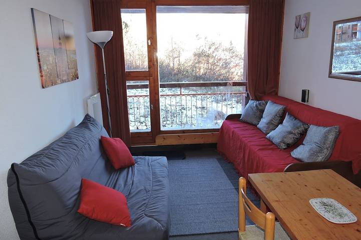 Location de vacances pour 4 personnes, avec balcon et jacuzzi dans Les Arcs