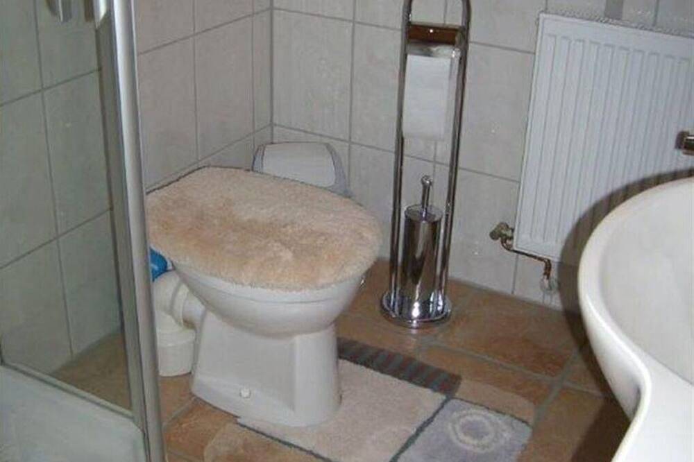 Ganze Wohnung, Haus Doris (Blick zur Burg) - Appartement/Fewo, Dusche, Wc, Balkon in Erlenbach bei Dahn, Landkreis Südwestpfalz