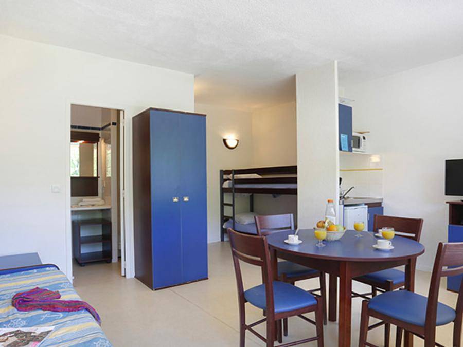 Résidence Le Domaine de Chames - Vacancéole - Studio 4 personnes - Avec coin nuit 4 personnes in Vallon-Pont-d'Arc, Ardèche