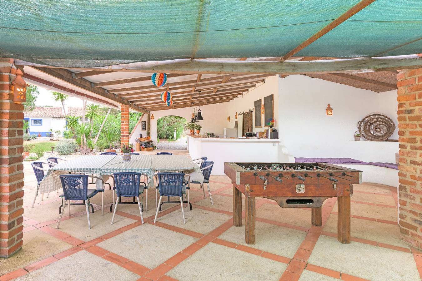 Vacation Home “Sesmarias Dos Nobres“ with private pool , terrace bar and lakes in Azinheira dos Barros, Alentejo Litoral