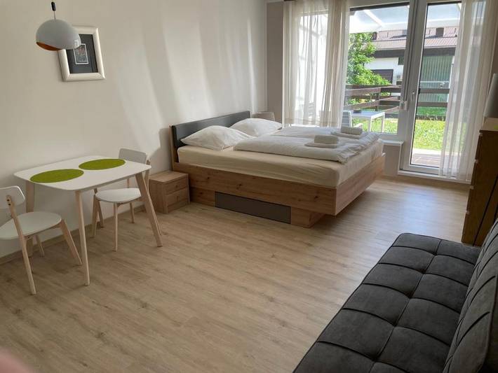 Ferienwohnung für 2 Personen, mit Terrasse und Garten sowie Ausblick in Bovec - 3