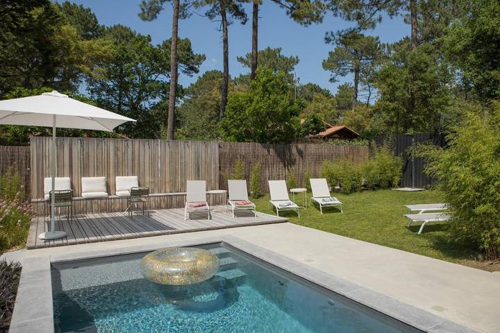 Chambre d’hôte pour 2 personnes, avec vue et jardin ainsi que terrasse et piscine à Soustons - 3