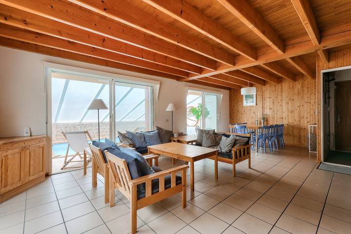 Location de vacances pour 11 personnes, avec terrasse et jardin, animaux acceptés à La Faute-sur-Mer - 4