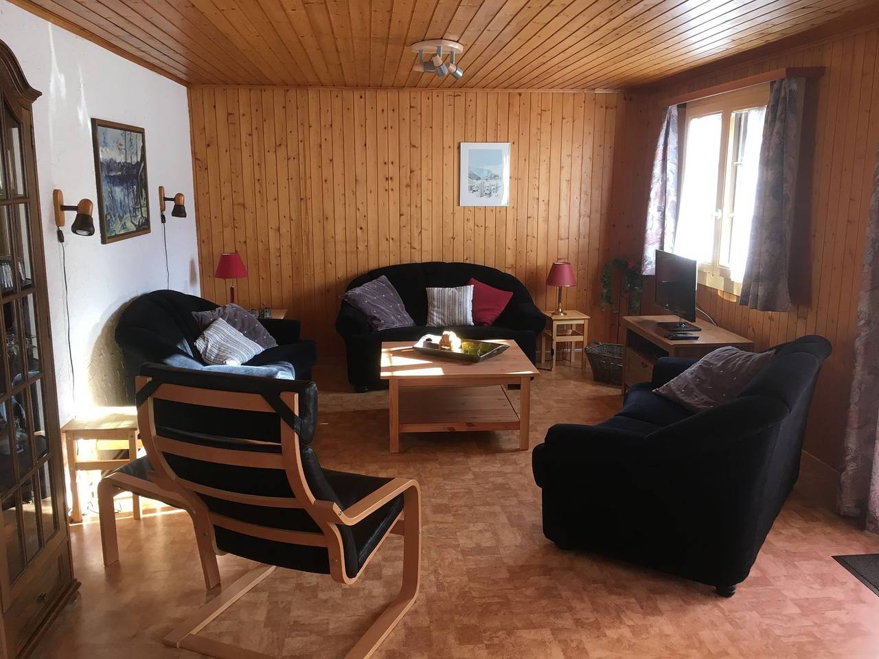 Ganze Wohnung, Chalet in Fieschertal mit herrlicher Aussicht in Fieschertal, Aletsch Arena