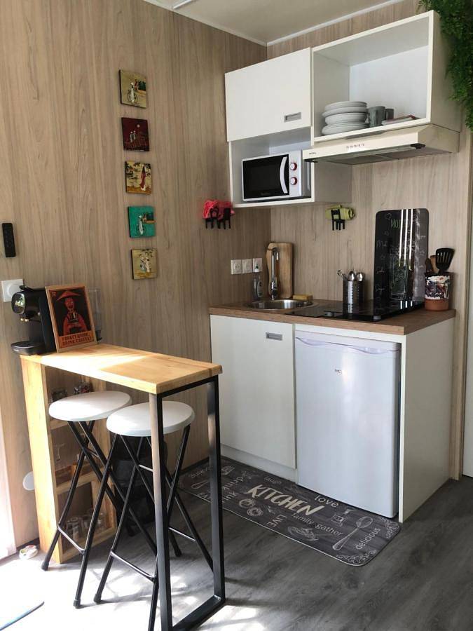 Gîte pour 2 personnes, avec terrasse ainsi que vue et jardin à Saint-Clément-de-Rivière - 4
