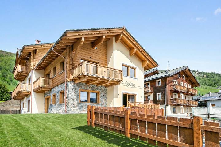 Hütte für 4 Personen, mit Terrasse, kinderfreundlich in Livigno (Stadt)