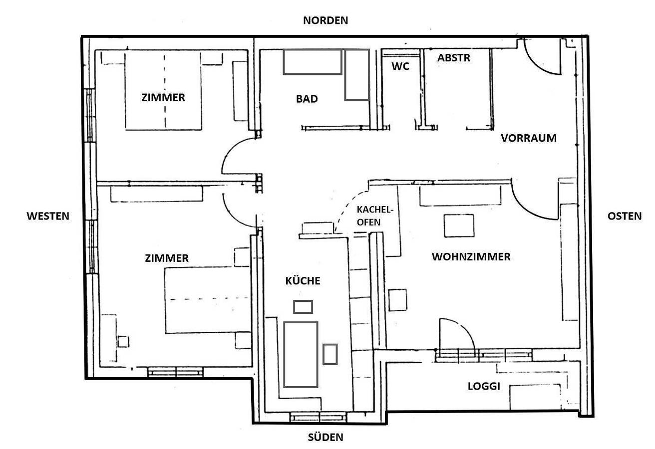 Ganze Ferienwohnung, Ferienwohnung - die weisse Wand - in Oberdorf (Weissensee), Weissensee