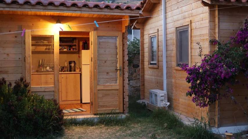 Appartement de vacances pour 4 personnes, avec Terrasse ainsi que Jardin et Vue