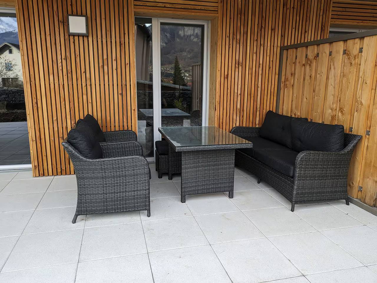 Ganze Wohnung, Le Doran - Terrasse & Vue Mont Blanc in Sallanches, Pays du Mont-Blanc