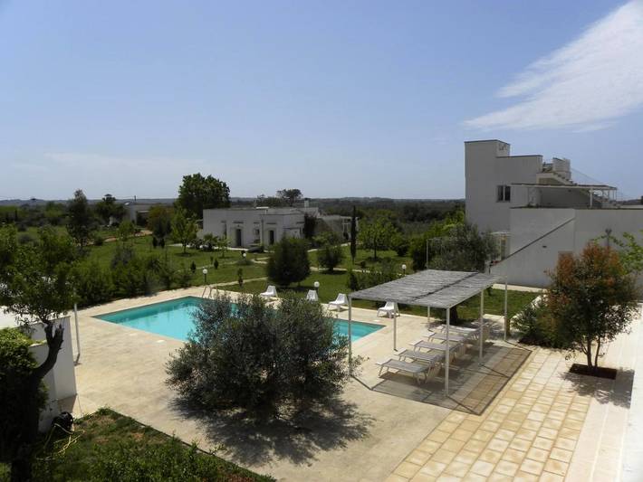 Agriturismo per 2 persone, con Terrazza e Giardino nonché Piscina e Panorama a Gallipoli