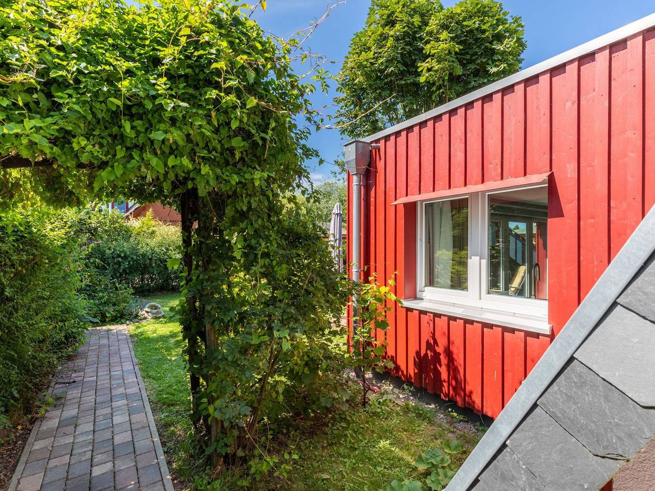 Finnhütte mit Kamin und Meerblick - Balkon in Ostseebad Nienhagen, Nienhagen