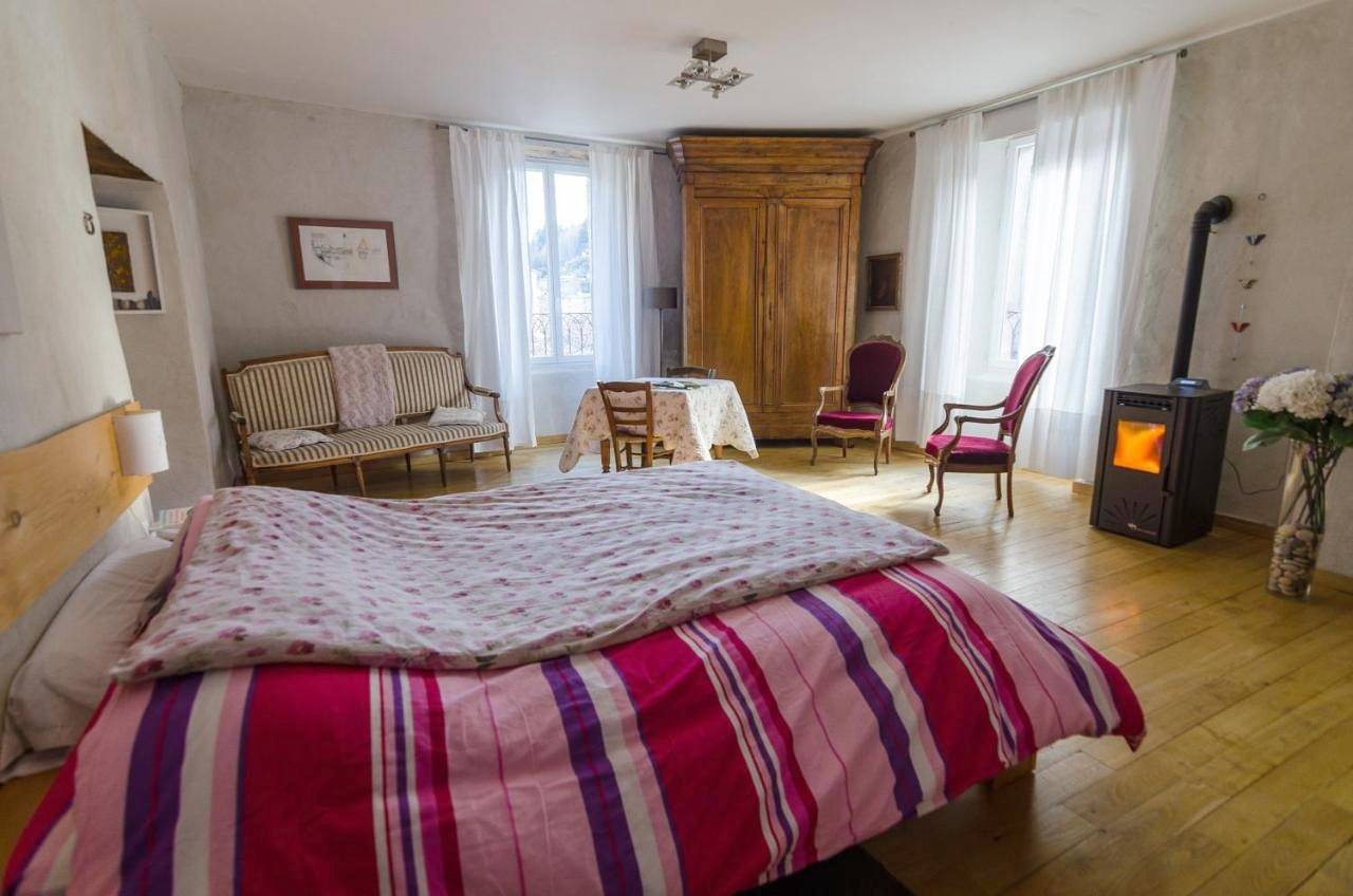 Superior King Room in Saint-André-de-Valborgne, Parc national des Cévennes