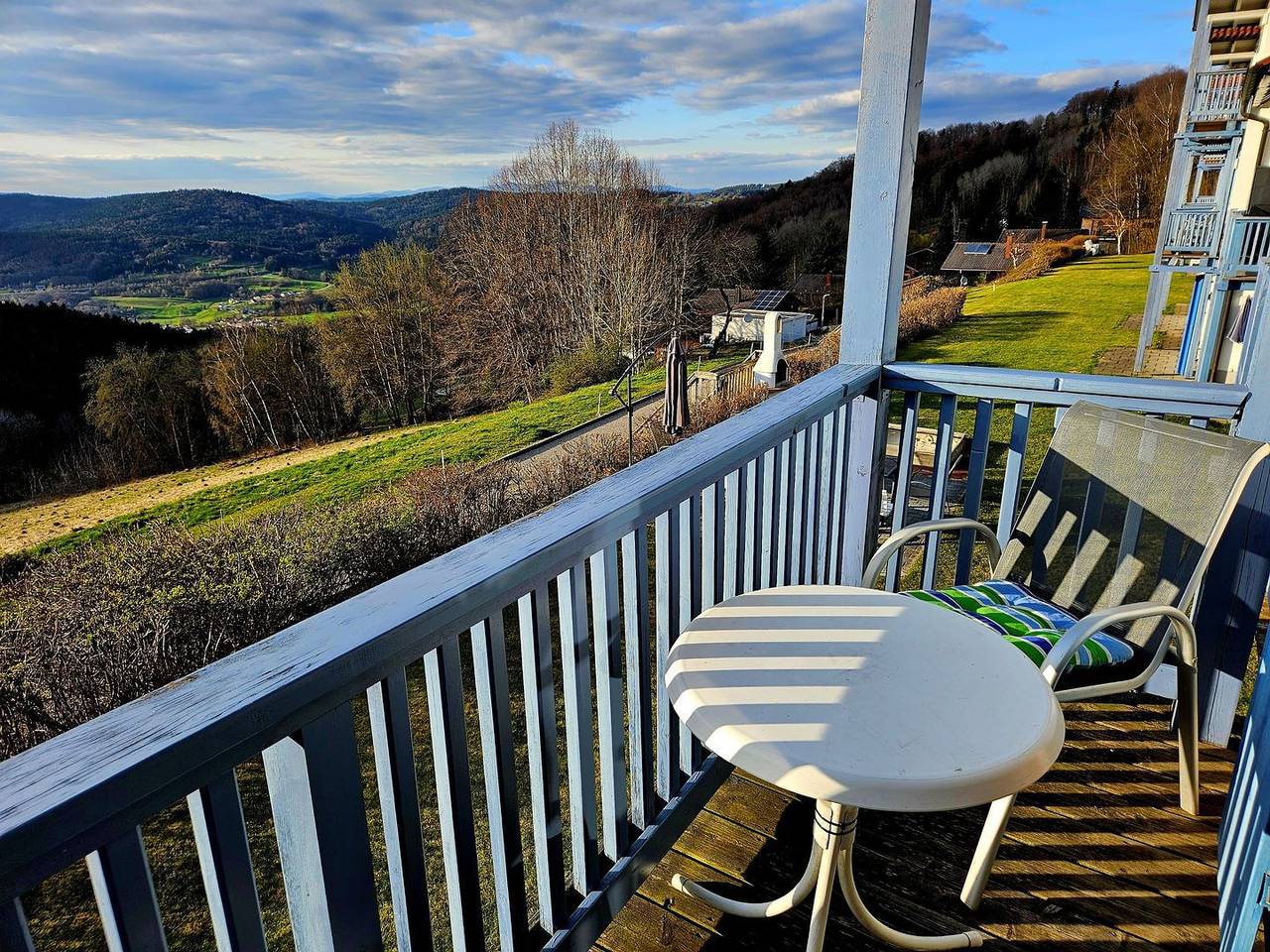 Ganze Wohnung, "Arberblick" -  Ferienwohnung Nr. 41 in der Ferienanlage Sonnenwald in Langfurth-Schöfweg in Schöfweg, Ostbayern